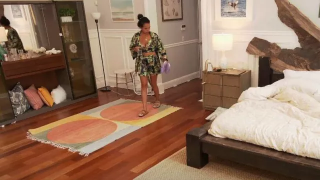 Birkenstock Arizona Shearling Sandals worn by Danielle Olivera as seen in Summer House (S07E13)