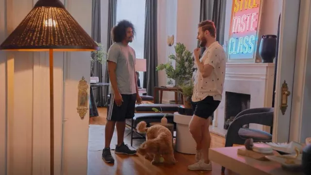 AllSaints Starburn Shirt worn by Bobby Berk as seen in Queer Eye (S07E07)