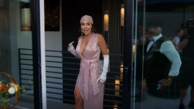 NBD Elektra Gown worn by Melissa Gorga as seen in The Real Housewives of New Jersey (S13E15)