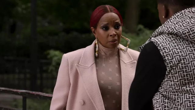 Simone I. Smith Earrings worn by Monet (Mary J. Blige) as seen in Power  Book II: Ghost Tv show (S02E10)