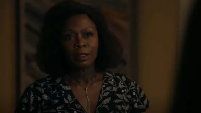 Isabel Marant Delocia Top worn by Aissa Joachim (Zainab Jah) as seen in The Blacklist (S10E12)