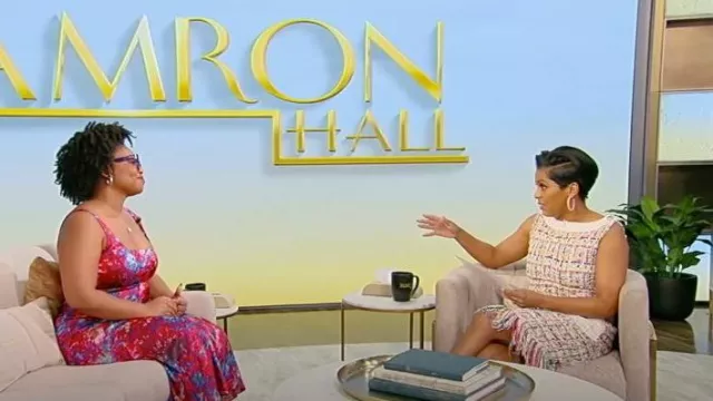 Chanel 2015 Lesage Fringe Dress worn by Tamron Hall as seen in Tamron Hall on May 15, 2023