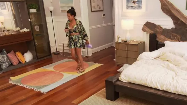 Birkenstock Arizona Shearling Sandals worn by Danielle Olivera as seen in Summer House (S07E14)