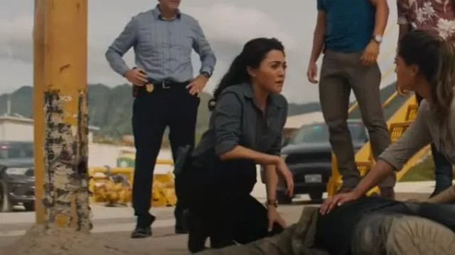 Rag & Bone Mid-Rise Skinny Jeans porté par Lucy Tara (Yasmine Al-bustami) vu dans NCIS: Hawai’i (S02E22)