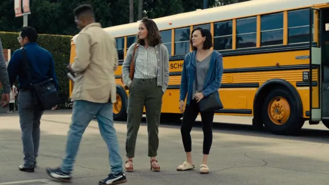 Mia Freja Platform Clog worn by Sylvia (Rose Byrne) as seen in Platonic (S01E01)