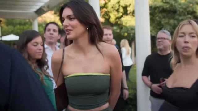 Susamusa The Nova Top worn by Kendall Jenner as seen in The Kardashians (S03E01)