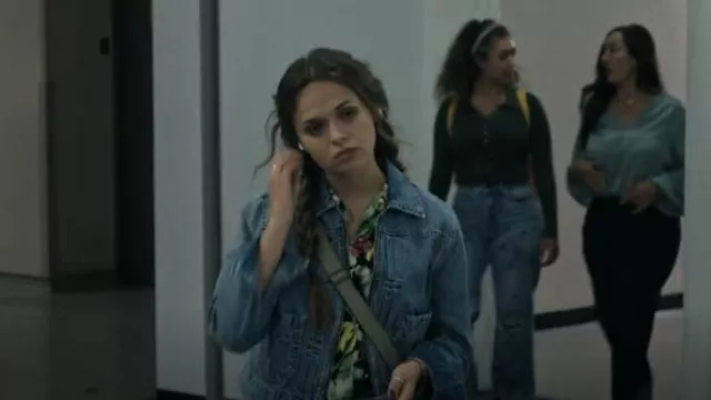 Alex Mill Shrunken Zip Jacket worn by Ellen Gallagher (Alyssa Jirrels) as seen in Fatal Attraction (S01E07)