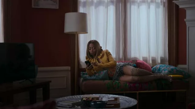 Caged Over Knee Boots worn by Renee (Bresha Webb) as seen in Run the World (S02E01)