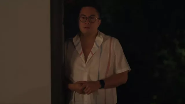 Ted Baker Noma Shirt worn by Edmund (Bowen Yang) as seen in Awkwafina is Nora From Queens (S03E05)