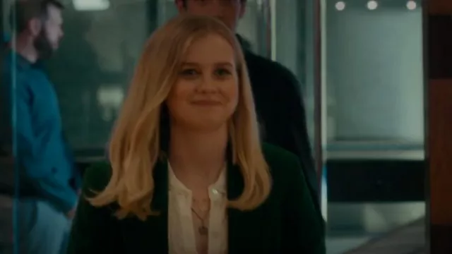 Vince Smocked Shirt worn by Bailey Michaels (Angourie Rice) as seen in The Last Thing He Told Me (S01E07)