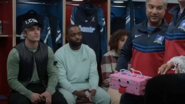 Nike Sportswear Fleece Crew worn by Marcus Onilude as seen in Ted Lasso (S03E12)