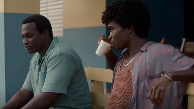Allsaints Oslo Shirt worn by Edwin (Jayden Elijah) as seen in Saint X (S01E08)