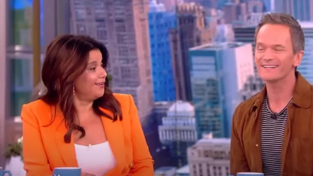 Veronica Beard Tomi Dickey Jacket worn by Ana Navarro as seen in The View on June 2, 2023