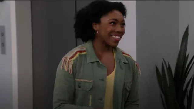 The Great The Sergeant Jacket worn by Keira (Ashleigh Crystal Hairston) as seen in The Neighborhood (S02E15)