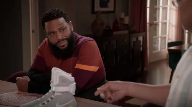 Ps Paul Smith Colour-Block Knitted Jumper worn by Andre 'Dre' Johnson (Anthony Anderson) as seen in black-ish (S08E07)