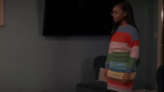 Kule The Misty Mini Skirt worn by Diane Johnson (Marsai Martin) as seen in black-ish (S08E12)