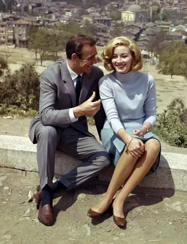Grey Suit worn by Sean Connery on the set of From Russia with Love movie on 1963