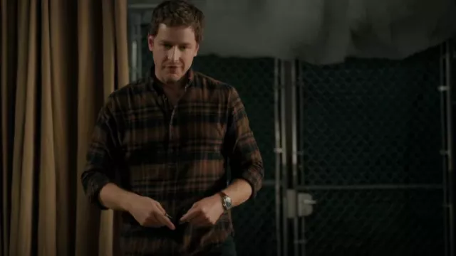 Rag & Bone Men's Fit 2 Tomlin Plaid Button-Front Shirt worn by Ben Stone (Josh Dallas) as seen in Manifest (S04E17)