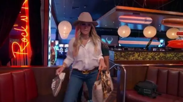 Sanctuary Women's Waverly Boyfriend Shirt worn by Tamra Judge as seen in The Real Housewives of Orange County (S17E01)