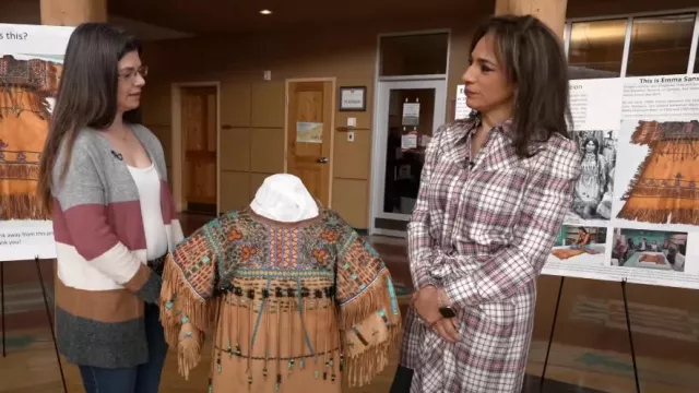 Petersyn Agnes Dress worn by Michelle Miller as seen in CBS Mornings on June 4, 2023