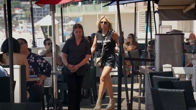 Stuart Weitzman Alex Platform Wedge usada por Tamra Judge como se ve en The Real Housewives of Orange County (S17E02)