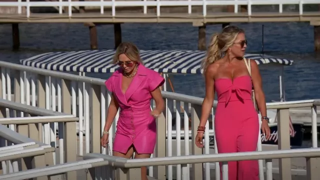 Retrofête Gia Dress worn by Tamra Judge as seen in The Real Housewives of Orange County (S17E02)