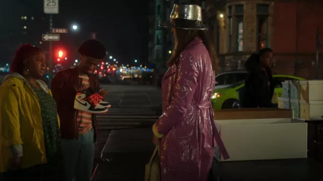 Sies Marjan Bessie Fitted Trench Coat worn by Whitney (Amber Stevens West) as seen in Run the World (Season 2 Episode 4)