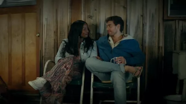 Ba&sh Bara­ka Dress worn by Teesa (Sagine Sémajuste) as seen in The Lake (S01E05)