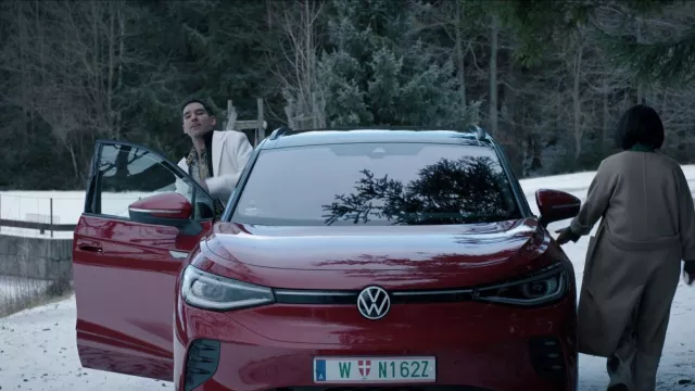 Volkswagen ID.4 Red Car used by Nik Khan (Golshifteh Farahani) as seen in Extraction 2
