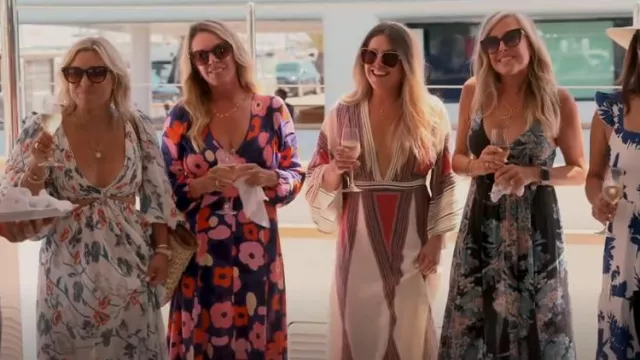 Indah Julie Maxi Dress worn by Lauren as seen in Below Deck Sailing ...