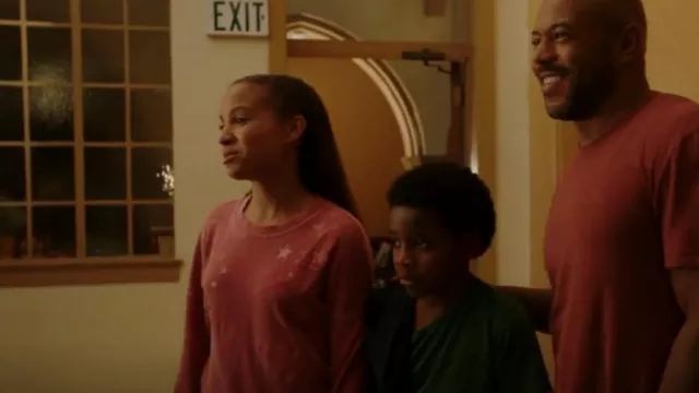 Sun 68 Star Sweater worn by May Grant (Corinne Massiah) as seen in 9-1-1 (S02E03)
