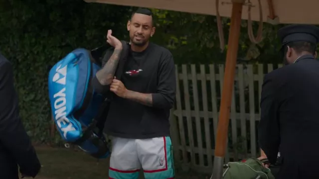 Memphis Grizzlies Mitchell & Ness Swingman Shorts portés par Nick Kyrgios vus dans Break Point (S01E06)