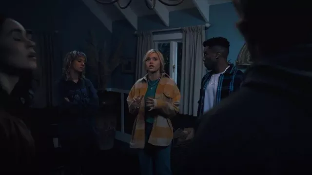 Isabel Marant Harveli Jacket worn by Addy Prentiss (Annalisa Cochrane) as seen in One of Us Is Lying (S02E07)
