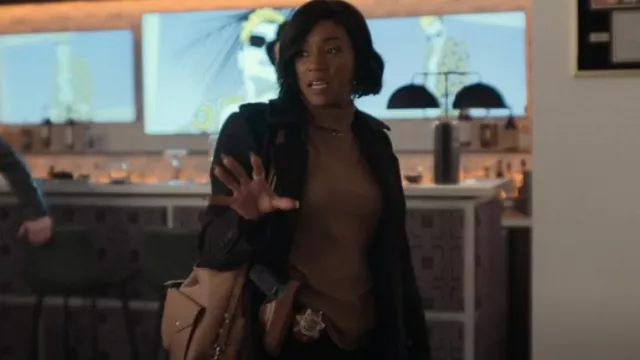 Radley Wilton Way Bag worn by Detective Danner (Tiffany Haddish) as seen in The Afterparty (S01E01)