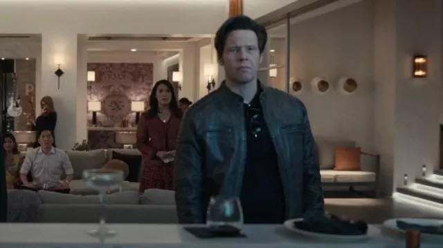 The Men's Store At Bloomingdales Cashmere Sweater worn by Brett (Ike Barinholtz) as seen in The Afterparty (S01E01)