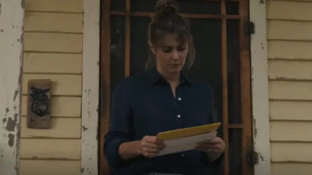 Chemise de gaze Rails Ellis portée par Marybeth Pickett (Julianna Guill) vue dans Joe Pickett (S02E05)