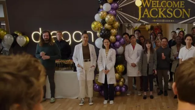 Comme Des Garçons X Converse Chuck Taylor 70s Black High-Top Sneakers portés par Ruby (Emma Ferreira) comme vu dans Unstable (S01E03)