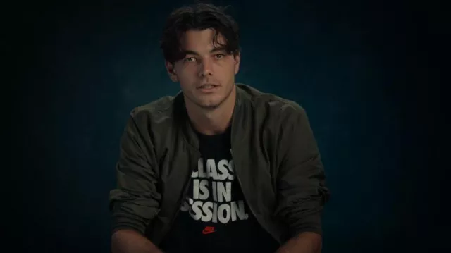 Nike Class Is In Session T Shirt worn by Taylor Fritz as seen in Break Point (S01E10)