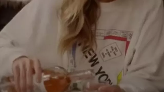 New York Monopoly Sweatshirt worn by Carrie Bradshaw Sarah