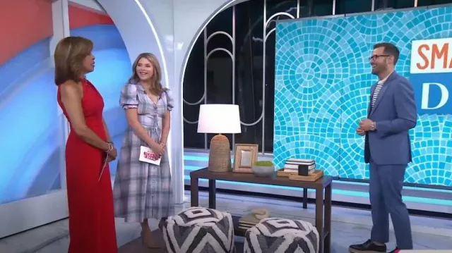 Hill House Home The Sabrina Dress worn by Jenna Bush Hager as seen in Today  with Hoda & Jenna on July 4, 2023