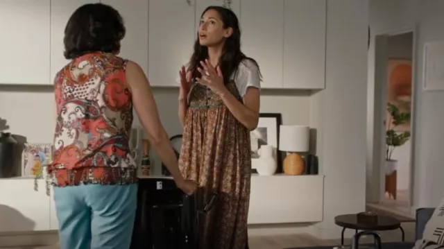 Free People Molly Joe Maxi Dress worn by Astrid (Meaghan Rath) as seen ...