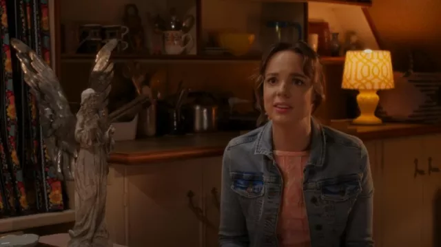 J Crew Denim Jacket worn by Sarah Kinney (Emily Haine) as seen in Reginald the Vampire (S01E05)