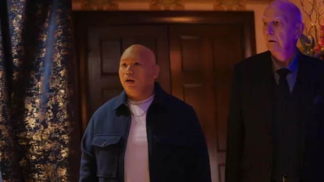 Chaqueta H&M Wool Blend usada por Reginald Baskin (Jacob Batalon) como se ve en Reginald the Vampire (S01E08)