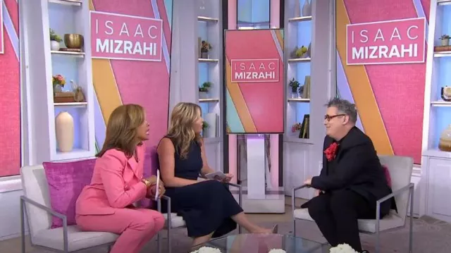 Argent Flex Waist Trousers worn by Hoda Kotb as seen in Today with Hoda & Jenna on July 10, 2023