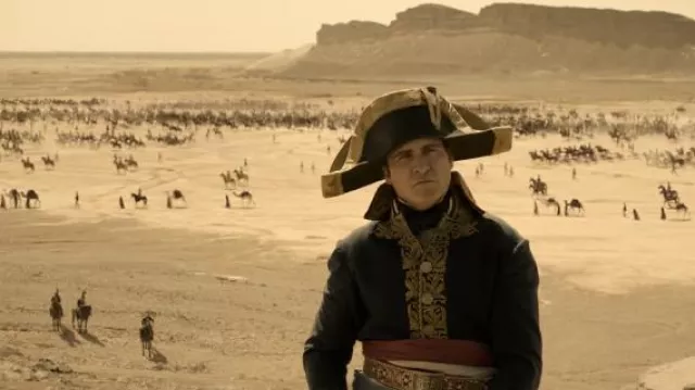 Bicorn Wool Felt Hat worn by Napoleon Bonaparte (Joaquin Phoenix) in Napoleon
