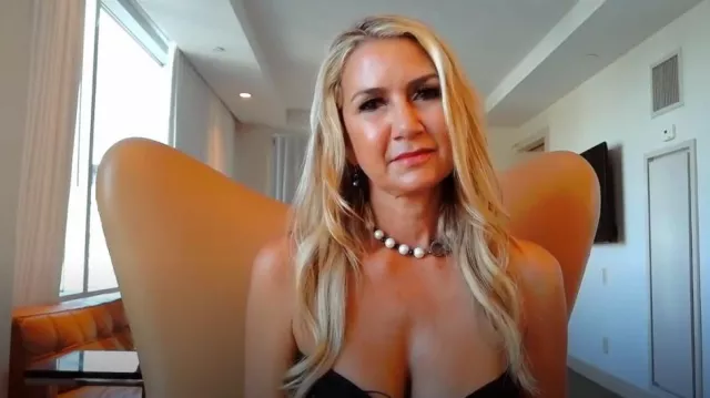 Bronx and Banco Savanna Bustier High-Low Ruffle Gown worn by Kary Brittingham as seen in The Real Housewives of Dallas (S05E17)