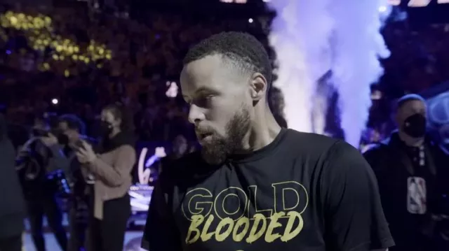 Golden State Warriors Gold Blooded Nba Playoffs 2022 T-shirt