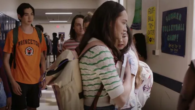 Lululemon Front Clip Backpack worn by Belly (Lola Tung) as seen in The Summer I Turned Pretty (S02E01)