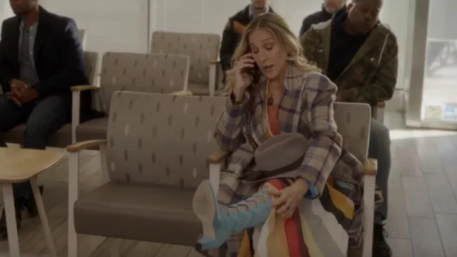 Sarah Jessica Parker Marshall Boots worn by Carrie Bradshaw (Sarah Jessica Parker) as seen in And Just Like That… (S02E05)