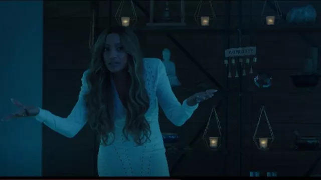 Mini robe lacée Balmain portée par Shelby Taylor (Melissa De Sousa) vue dans The Best Man: The Final Chapters (S01E06)